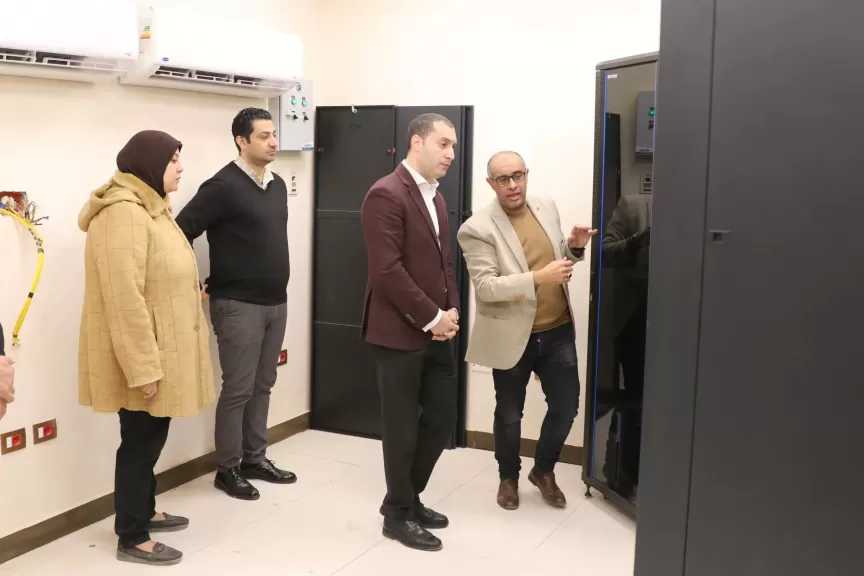 محافظ كفرالشيخ يتابع التجهيزات النهائية لمبنى التحول الرقمي الجديد وضمان جاهزية المبنى لتقديم خدمات رقمية متطورة