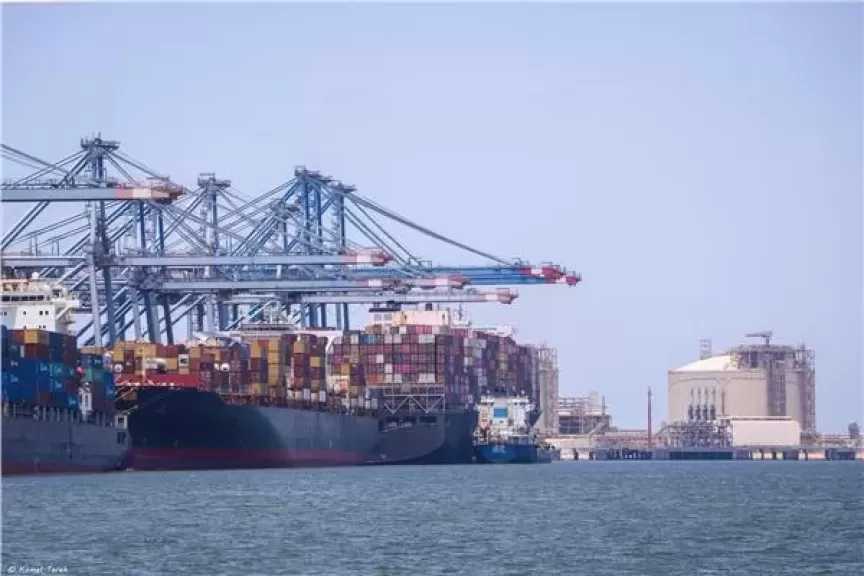 تداول كميات كبيرة من الحبوب والبضائع الإستراتيجية بميناء دمياط