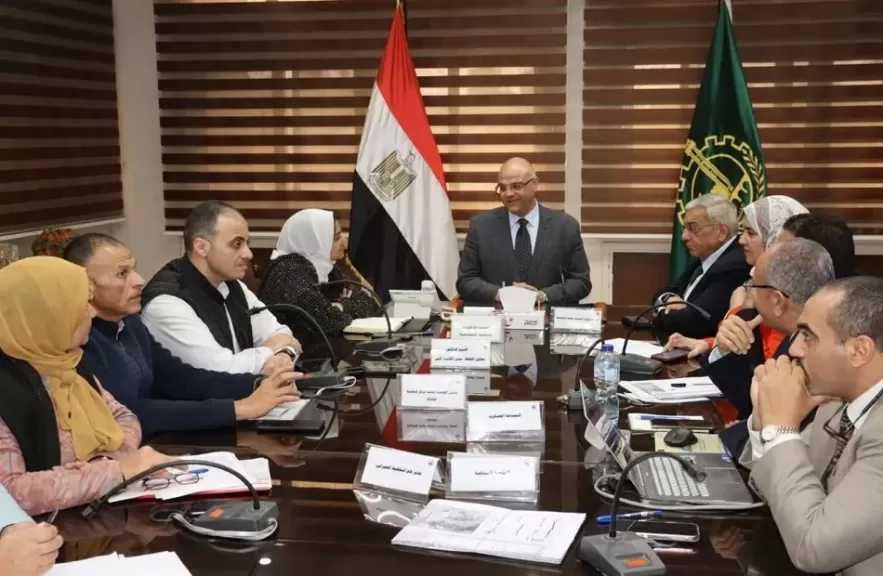 محافظ القليوبية يعقد اجتماعًا لمناقشة مستجدات المخطط التفصيلي لمنطقة العكرشة