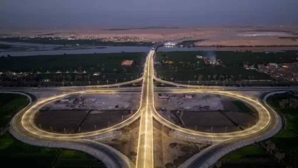 وزارة النقل: محور الفشن الحر ببني سويف نقلة نوعية لربط محاور الصعيد| صور