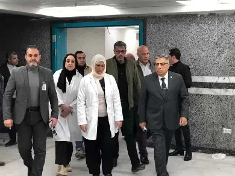 محافظ الدقهلية يتفقد مستشفى التأمين الصحي بسندوب