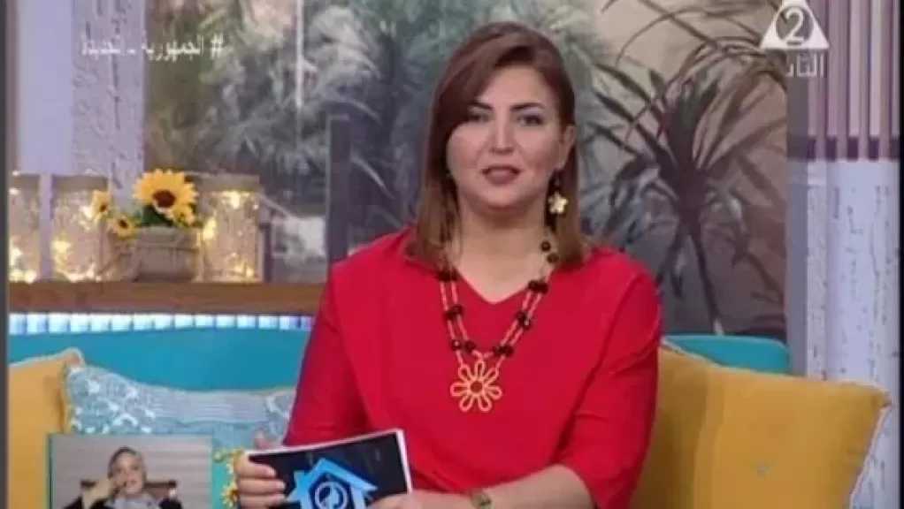 وفاة الإعلامية نيفين القاضي المذيعة في التلفزيون المصري