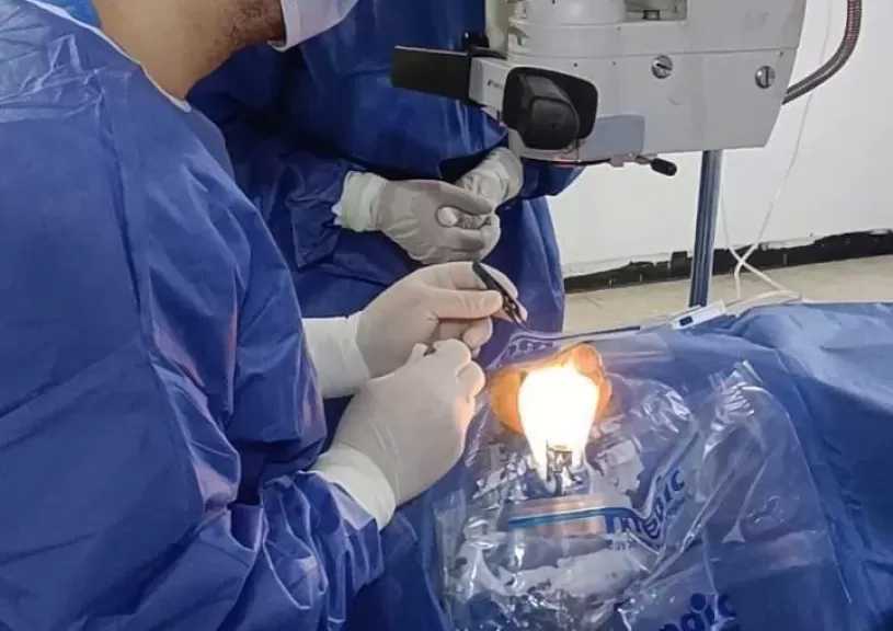 ضمن المبادرة الرئاسية لتوفير القرنيات إجراء زراعة ناجحة بمستشفى رمد المنصورة
