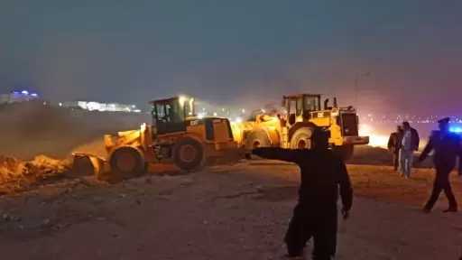 ​السيطرة على حريق بالطريق الدائري في الغردقة