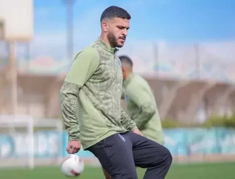 حامد حمدان يشارك في تدريبات بيراميدز