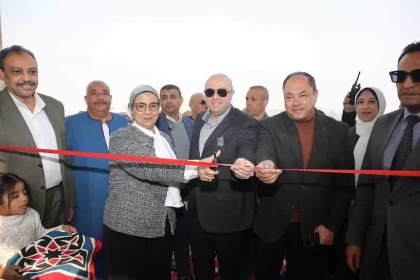 رئيس هيئة تنمية الصعيد: افتتاح مركز ميدوم لتنمية المهارات التراثية والحرفية بعزبة أبو النور في محافظة بني سويف
