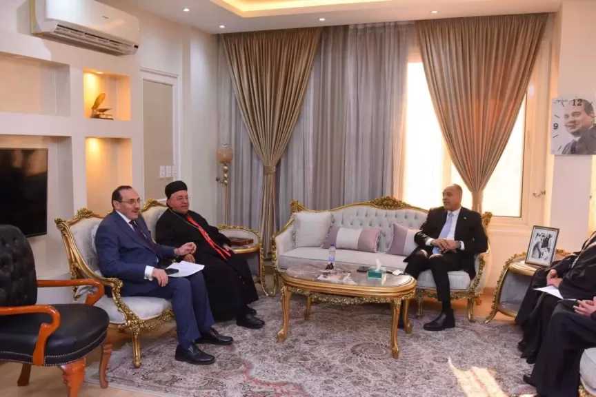 وزير العمل يستقبل وفد الكنيسة الكاثوليكية تزامنًا مع أعياد الميلاد المجيد