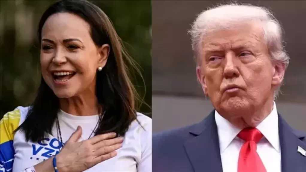 زعيمة المعارضة بفنزويلا تغازل ترامب ليمنحها كرسي الرئاسة: يستحق نوبل للسلام عن جدارة