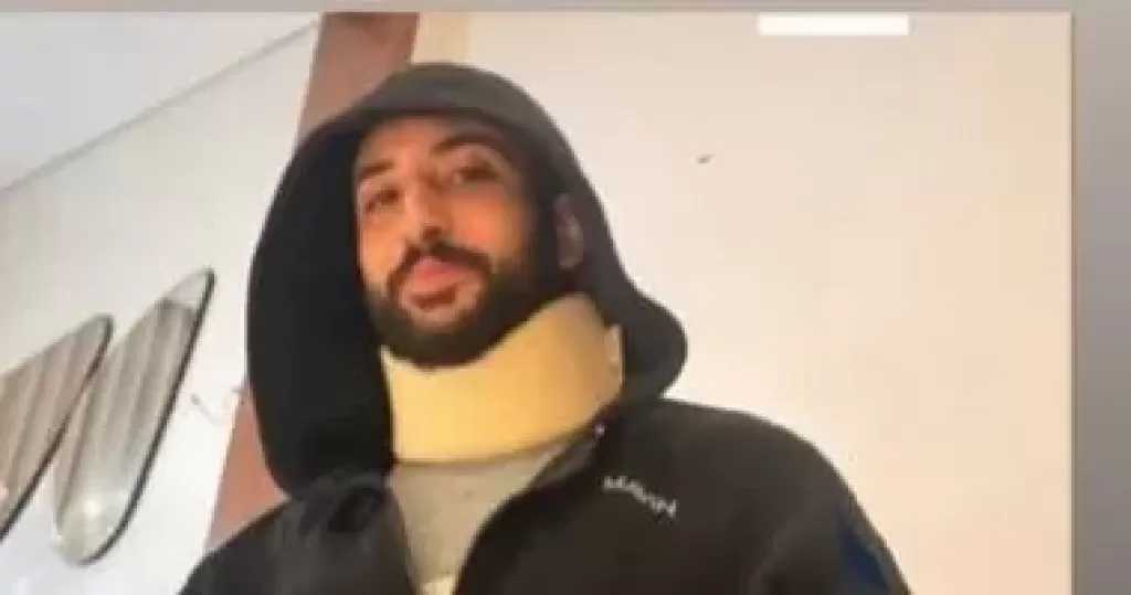 إصابة نجل حنان ترك بعد أيام من زفافه