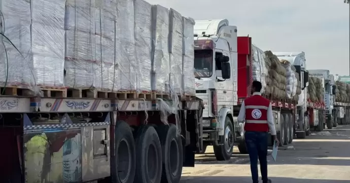 الهلال الأحمر المصري: مد غزة بأكثر من 6 آلاف طن مساعدات إنسانية عبر «زاد العزة الـ111»| صور