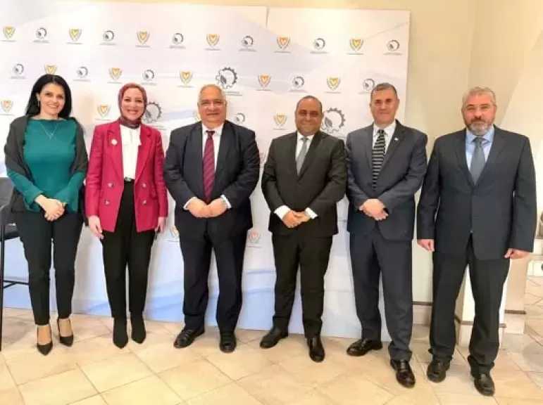 ”وفد البترول” يبحث في نيقوسيا تنفيذ ربط الغاز القبرصي بالتسهيلات المصرية