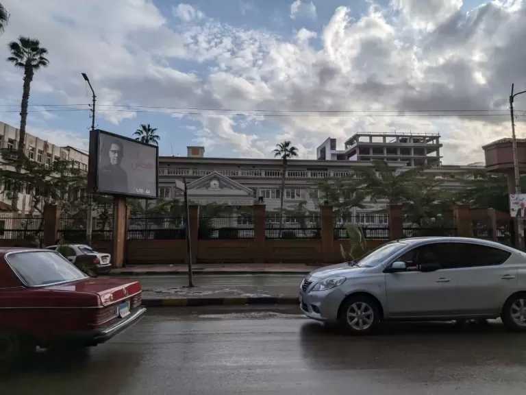 سقوط أمطار غزيرة على الدقهلية ورفع درجة الاستعداد القصوى