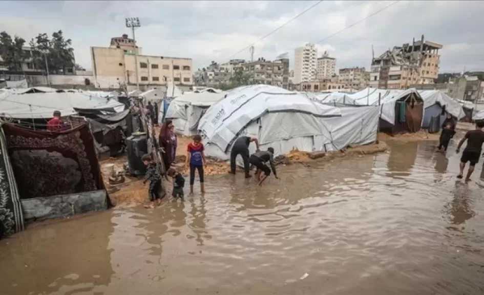 غزة تواجه أزمة صحية وإنسانية متصاعدة بسبب المنخفض الجوي