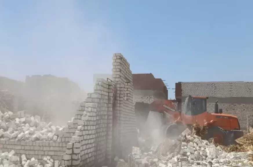 انطلاق الموجة الـ28 لإزالة التعديات على الأراضي الزراعية وأملاك الدولة بالغربية