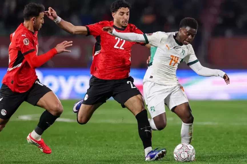 منتخب كوت ديفوار يقلص الفارق أمام منتخب الفراعنة بهدف ثانٍ