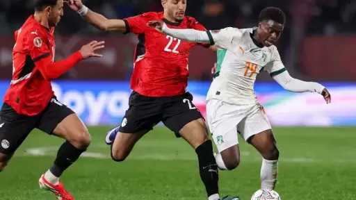 منتخب كوت ديفوار يقلص الفارق أمام منتخب الفراعنة بهدف ثانٍ