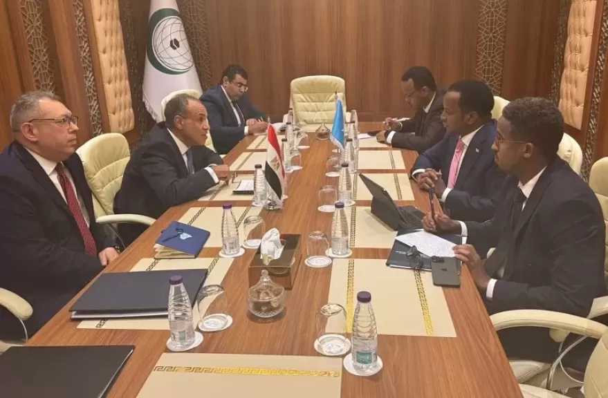 وزير الخارجية يؤكد لنظيره الصومالي التزام مصر بمواصلة تقديم الدعم لبناء المؤسسات الصومالية| صور