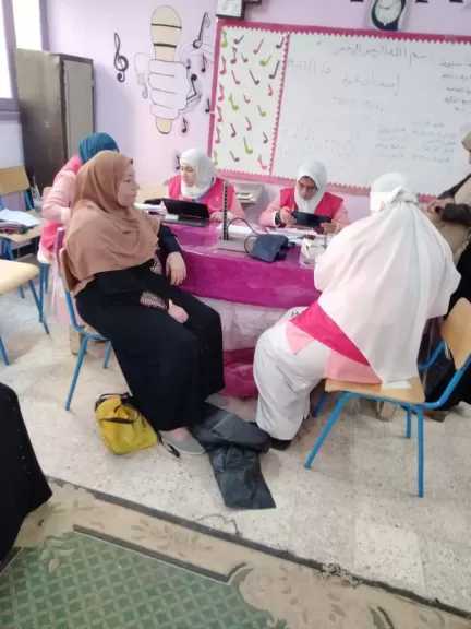 تعليم أسيوط تنظم قافلة طبية بالمدرسة الفكرية للطلاب وأولياء الأمور