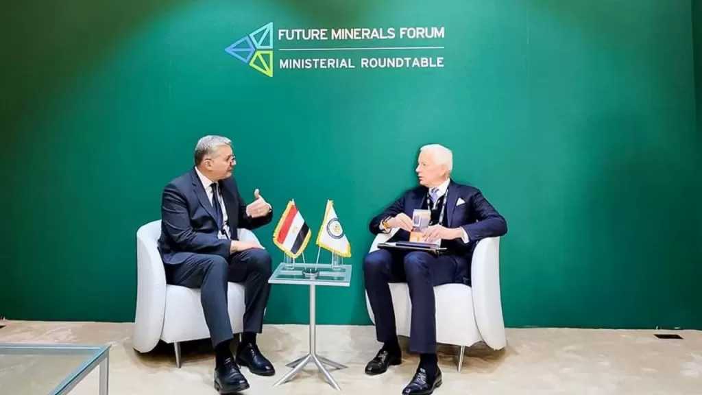 وزير البترول يبحث مع رئيس ”ريو تينتو” العالمية وضع مصر على خارطة استثمارات المجموعة خلال مؤتمر التعدين الدولي بالرياض