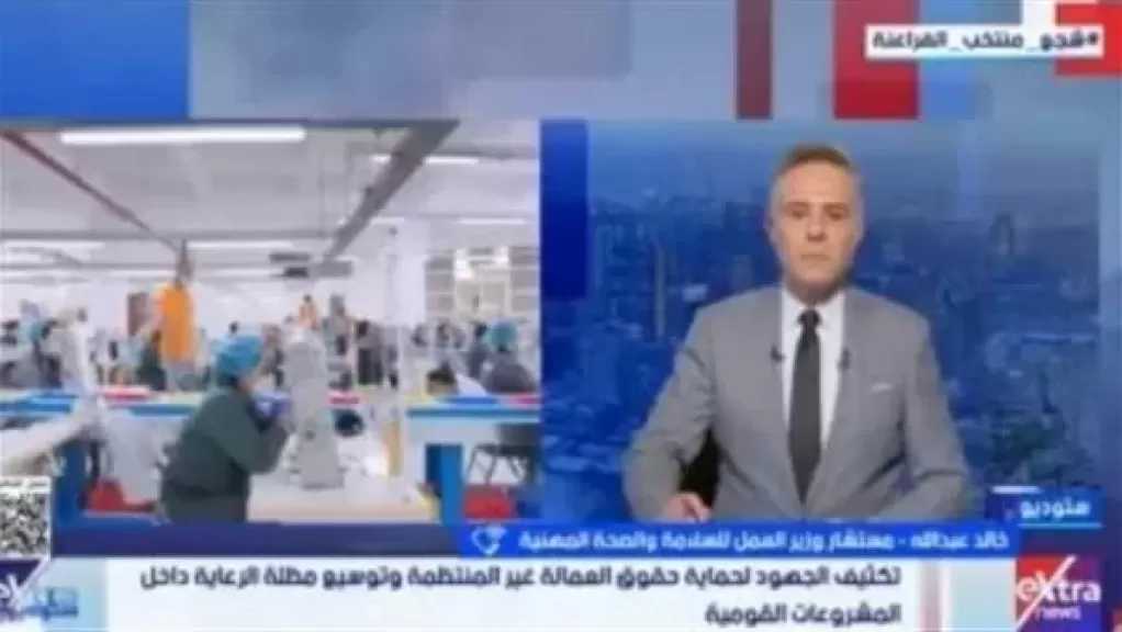 مستشار وزير العمل: مبادرة ”سلامتك تهمنا” تستهدف حماية عمال المشروعات