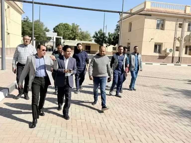 وكيل صحة الأقصر يتابع سير العمل بمستشفى حميات الأقصر