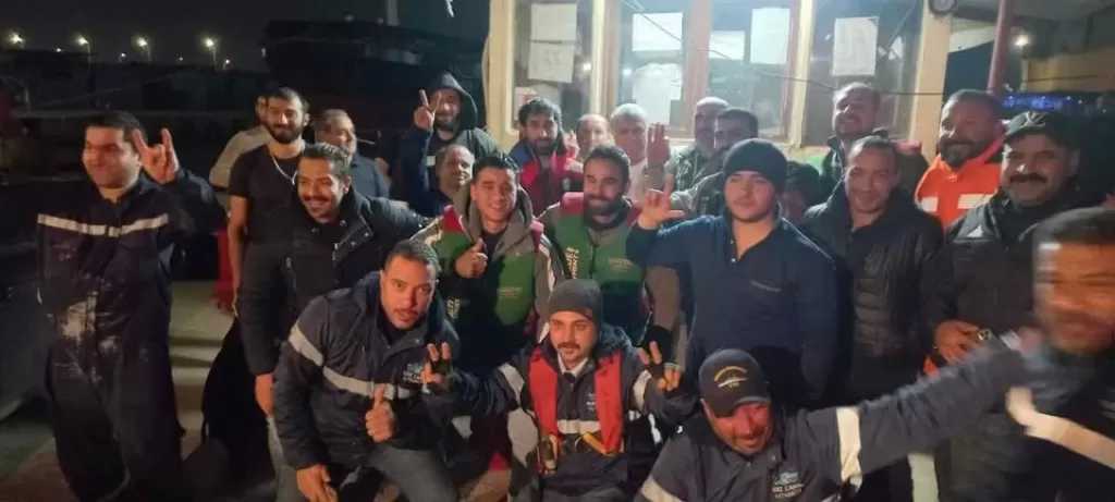 الفريق أسامة ربيع: جميع أفراد الطاقم بحالة صحية جيدة وتوفير خدمات الرعاية الصحية اللازمة لفرد مُصاب بخلع بالكتف