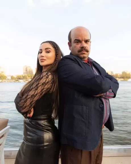 هدى الإتربي تنشر صورا جديدة من الفيلم الكوميدي 101 مطافي