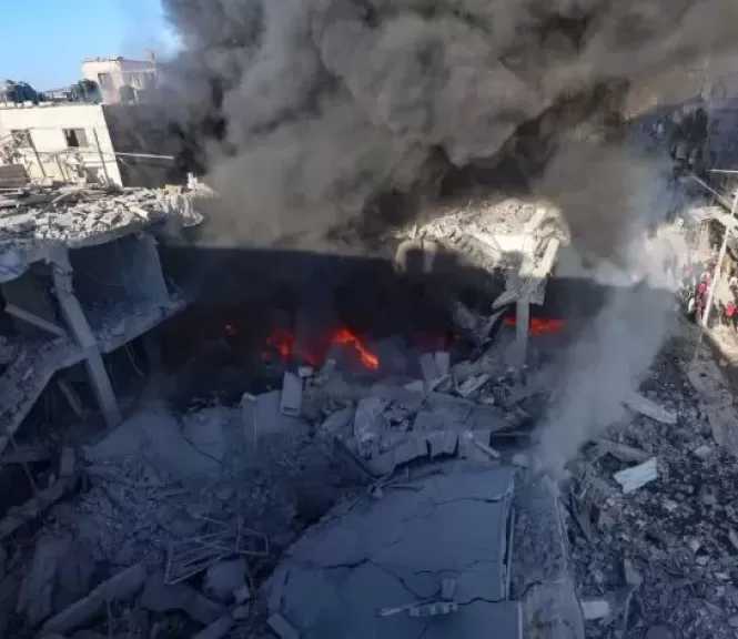 جيش الاحتلال الإسرائيلي يقصف عدة مناطق في غزة