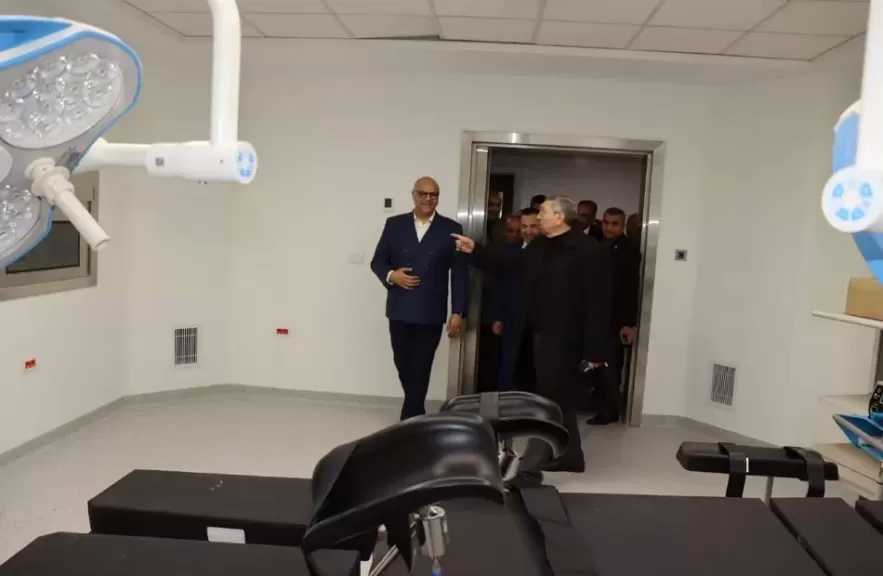 محافظ القليوبية يتفقد التشغيل التجريبي لمستشفى طوخ المركزي