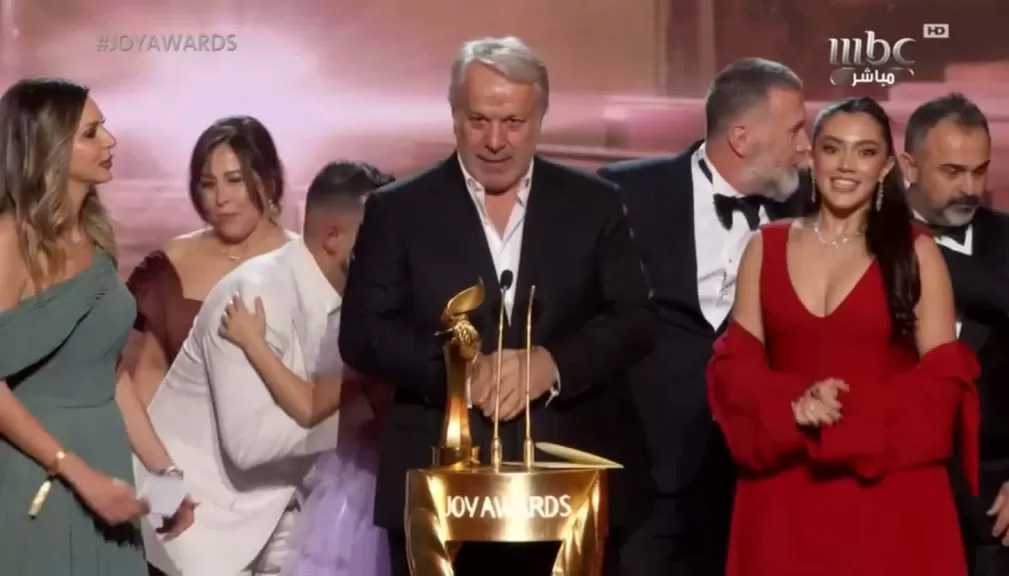 سلمى يتوج بجائزة مسلسل بلاد الشام المفضل في Joy Awards 2026