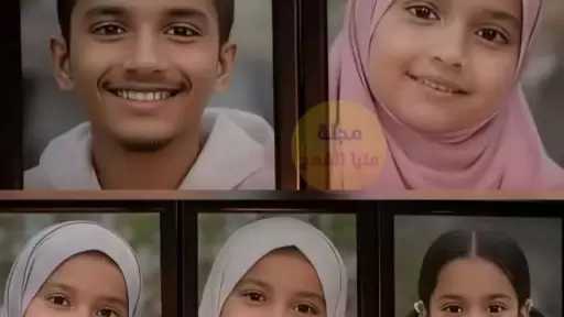 نذرتهم لله وراض بقضائه.. كلمات مؤثرة من والد الأشقاء الـ5 في جنازتهم ببنها