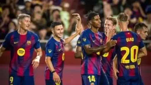 لامين يامال يقود هجوم برشلونة أمام ريال سوسيداد فى الليجا