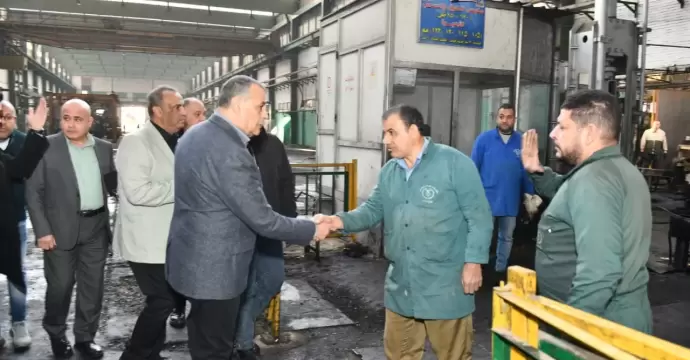 وزير الدولة للإنتاج الحربي يتفقد خطوط الإنتاج بشركة حلوان للصناعات الهندسية ”مصنع 99 الحربي”