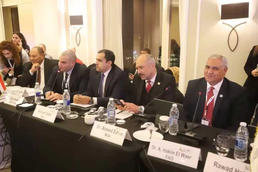 وزيرا الزراعة والشئون النيابية يشاركان في جلسة نقاشية رفيعة المستوى لتعزيز التعاونيات الزراعية المصرية والألمانية