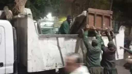 رفع 200 طن قمامة ومخلفات في بسيون بالغربية