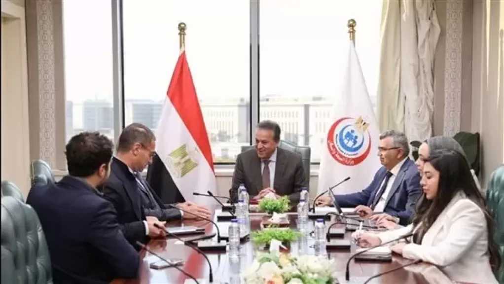 وزير الصحة يتابع مستجدات تنفيذ مشروع مدينة العاصمة الطبية مع شركة INCOME