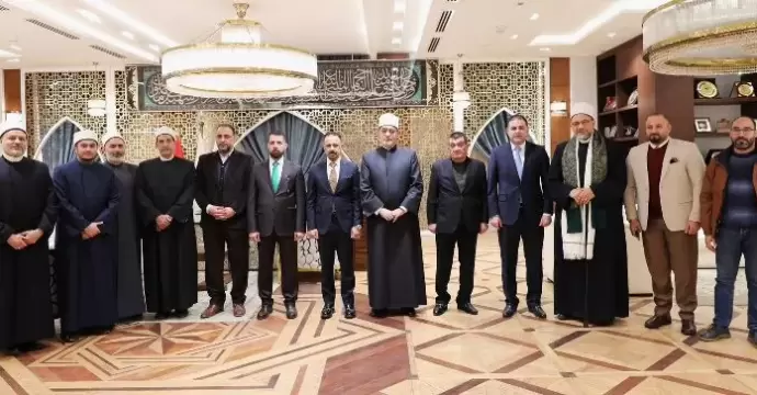 مفتي الجمهورية يستقبل رئيس ديوان الوقف السُّنِّي العراقي| صور