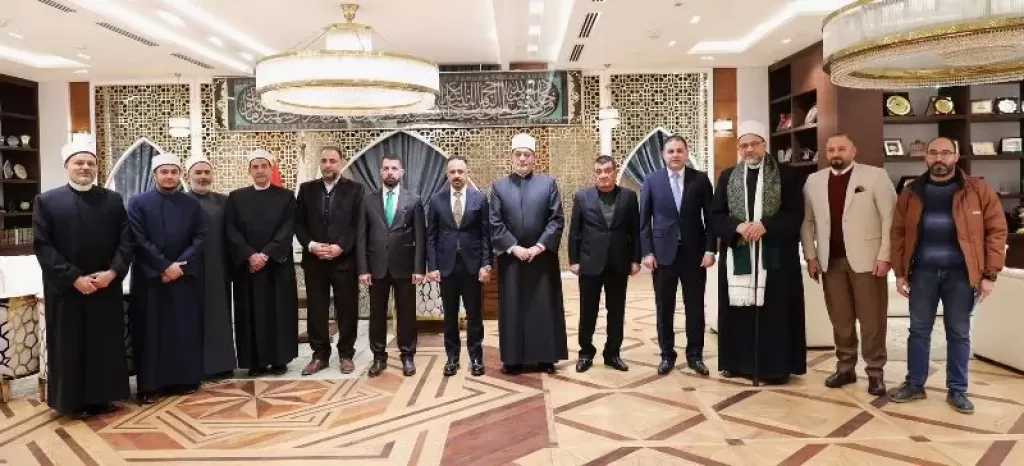 مفتي الجمهورية يستقبل رئيس ديوان الوقف السُّنِّي العراقي| صور