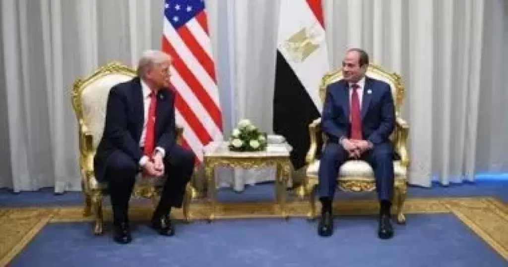 ترامب: سعداء بتواجد الرئيس السيسي في مجلس السلام