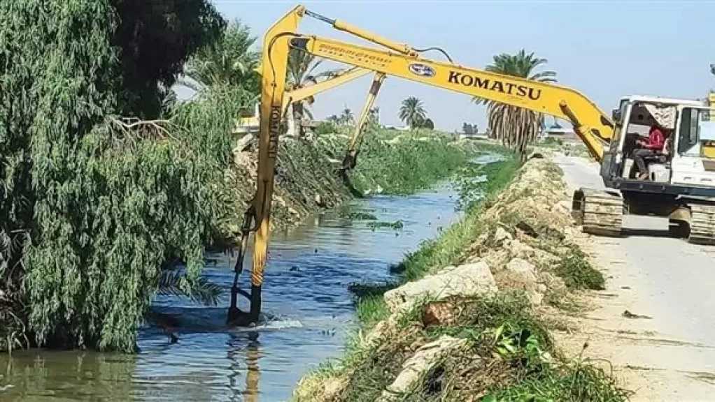 ”الري”: تطهير آلاف الكيلومترات من الترع والمصارف لتأمين المياه خلال ذروة الصيف