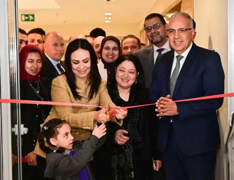 وزير الري ووزيرة التضامن الاجتماعي يفتتحان ”مركز استقبال أبناء وبنات العاملين بوزارة الموارد المائية والري بالعاصمة الجديدة”