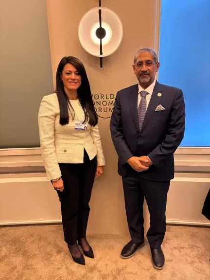 وزيرة التخطيط تلتقي الرئيس الجديد للمصرف العربي للتنمية الاقتصادية في أفريقيا لبحث سبل تعزيز العلاقات المشتركة