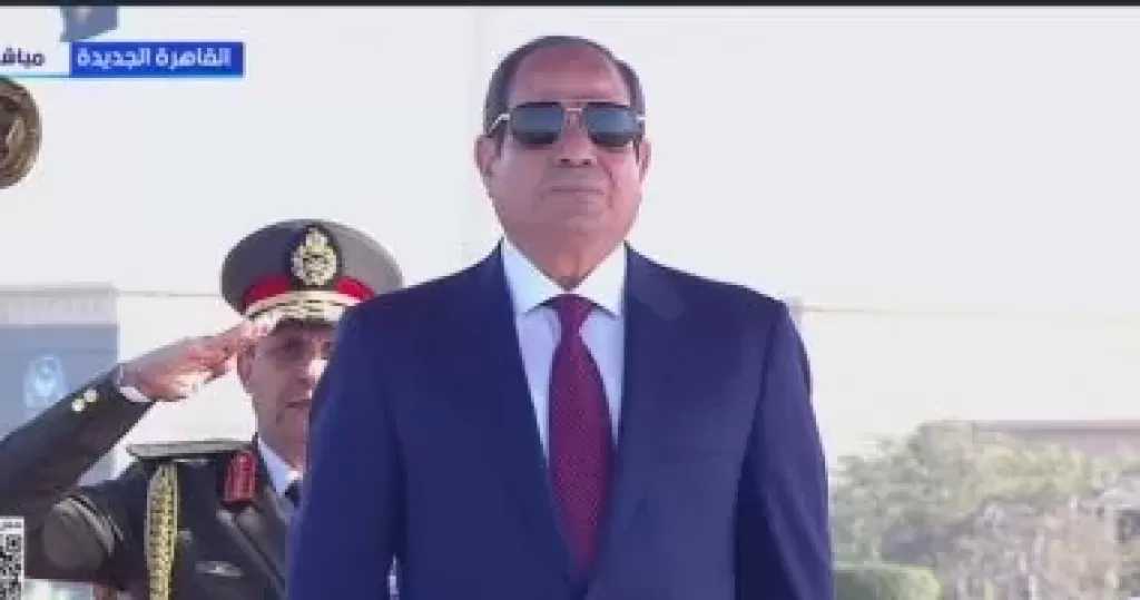 وصول الرئيس السيسى احتفالات عيد الشرطة رقم 74 تخليدا لمعركة الإسماعيلية