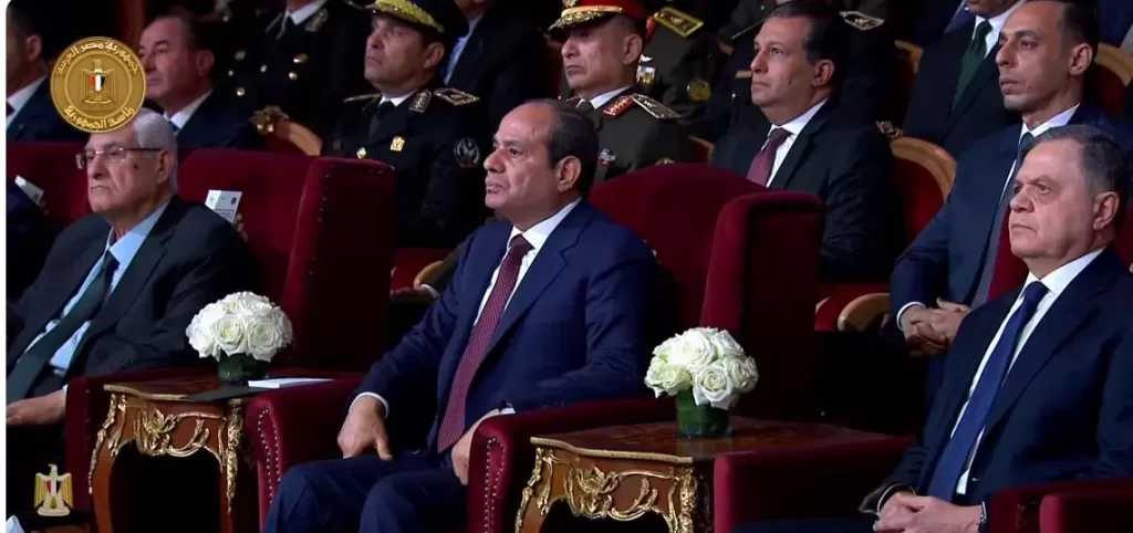 الرئيس السيسي يعلق على الاصطفاف السنوي لقوات الشرطة: اللي معمول ده مش لحماية شخص أو نظام.. ده لحماية للدولة وشعبها