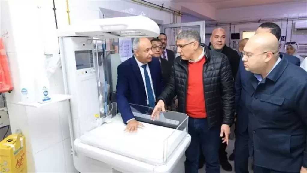 محافظ الجيزة يفتتح توسعات قسم الرعاية المركزة بمستشفى الحوامدية