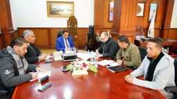 محافظ مطروح: رصف 100 كيلومتر بمرسى مطروح قبل الصيف... محافظ مطروح: رصف 100 كيلومتر بمرسى مطروح قبل الصيف المقبل