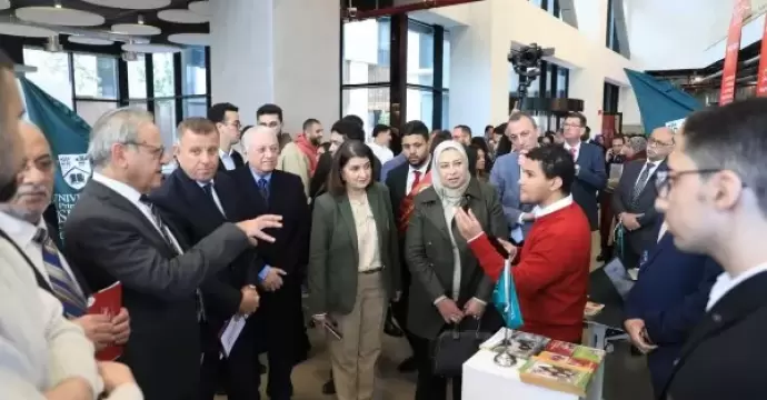 افتتاح معرض طلاب فروع الجامعات الأجنبية ومستقبل الإبداع والابتكار