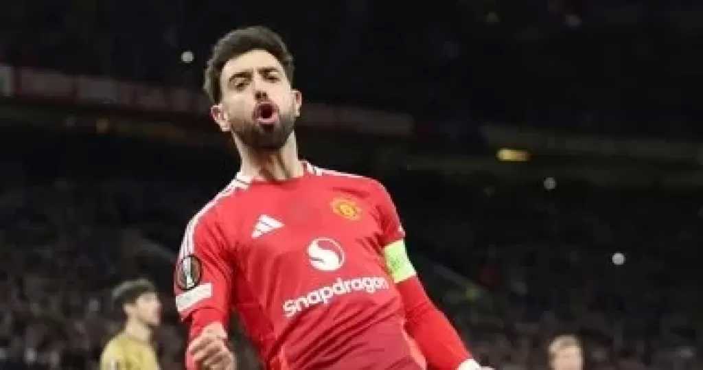 مانشستر يونايتد يسعى للإبقاء على قائده برونو فيرنانديز