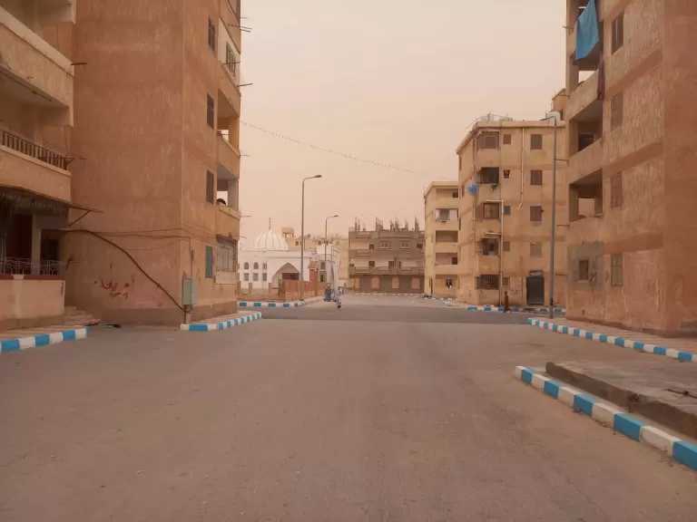 عاصفة ترابية تهب على ”مطروح” وانخفاض درجات الحرارة