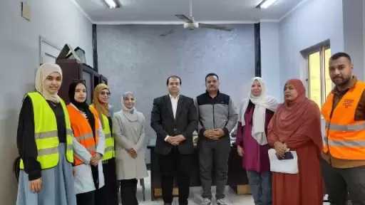 حملة توعية ضد الإدمان في مديرية العمل بالأقصر